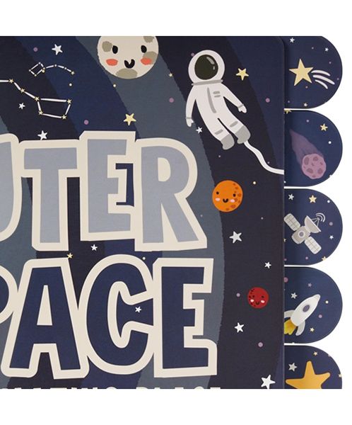 Explore Space Tabbed Board Book