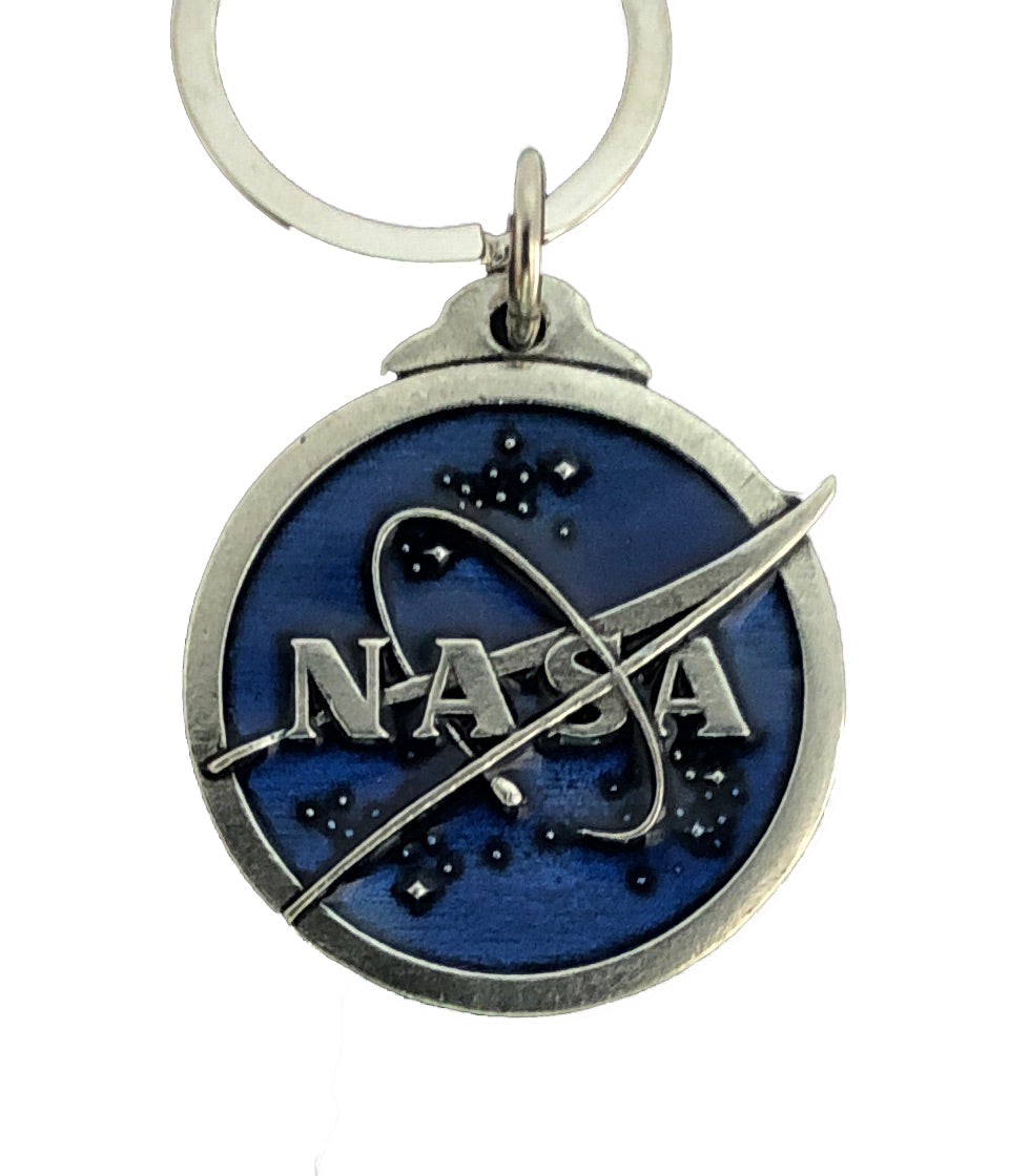 NASA Pewter Keychain