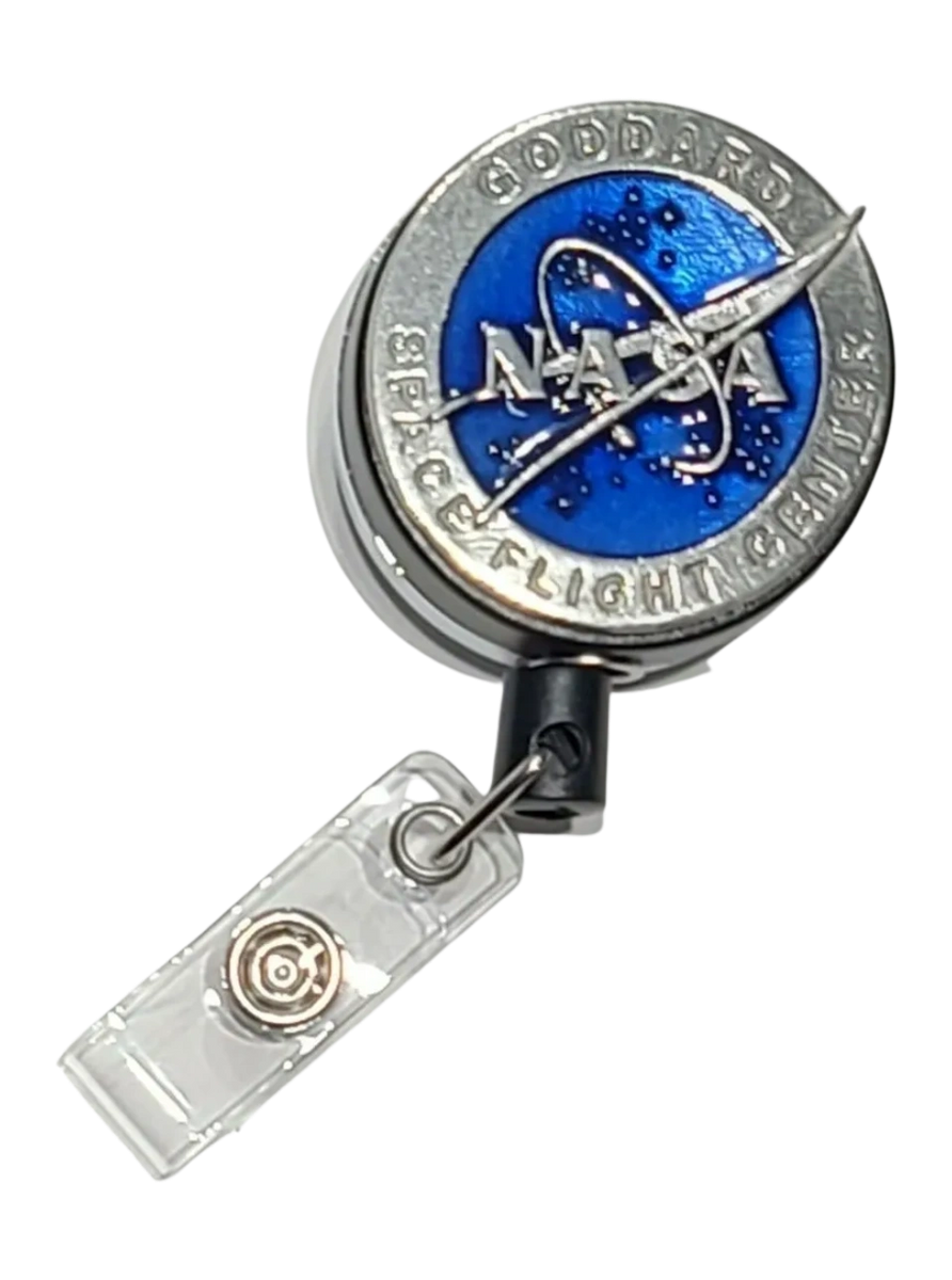 Badge Reel - Pewter Emblem